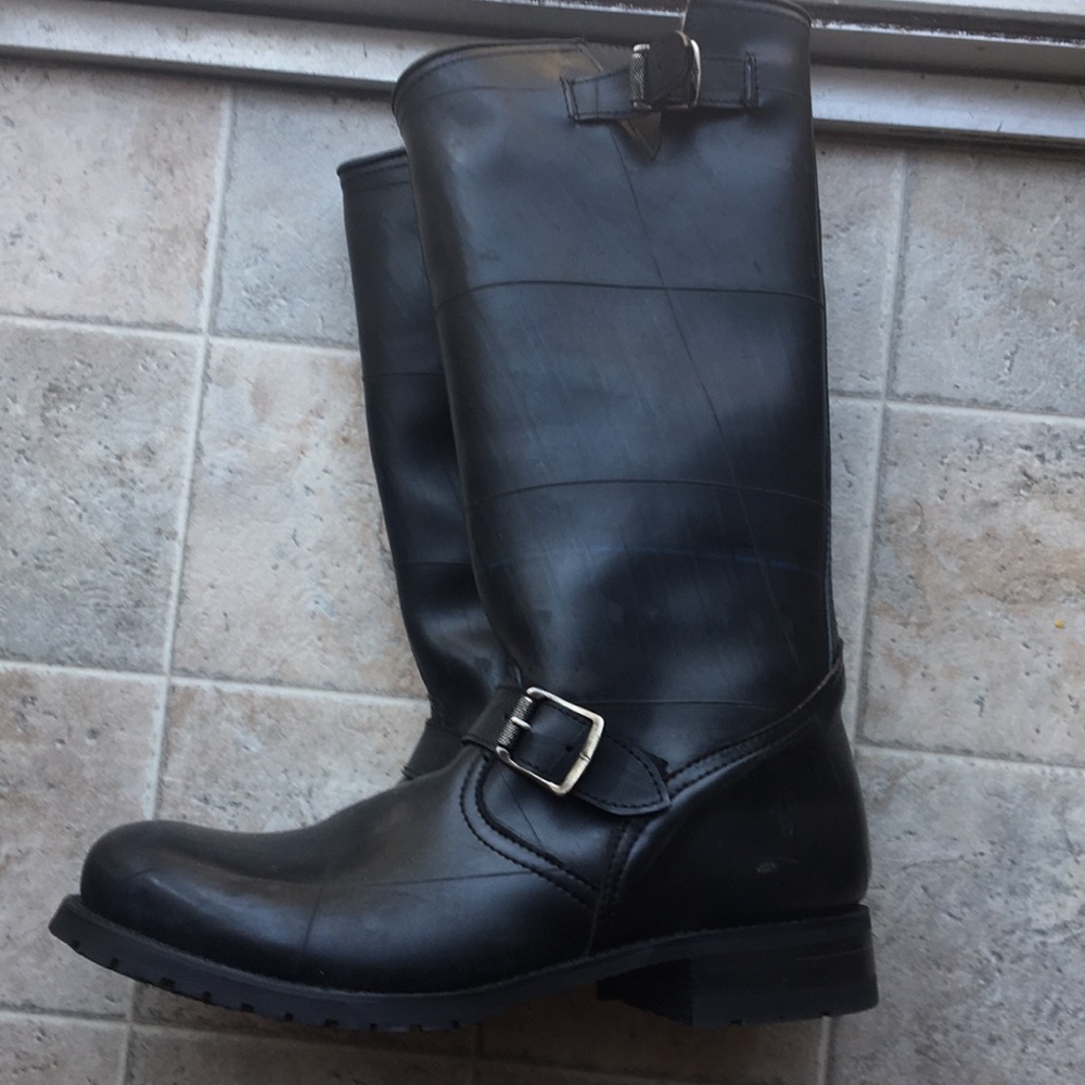 Weatherproof engineer tall Frye boots